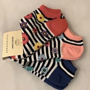 AEROPOSTALE Ankle Sock 3-Pack